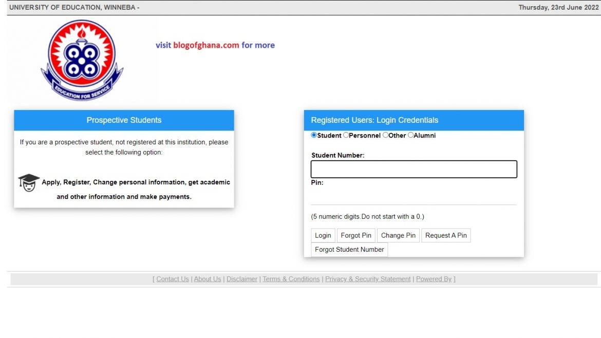 uew-admission-portal-2024-check-status-www-uew-edu-gh
