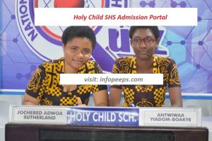 Holy Child SHS Admission Portal - Login