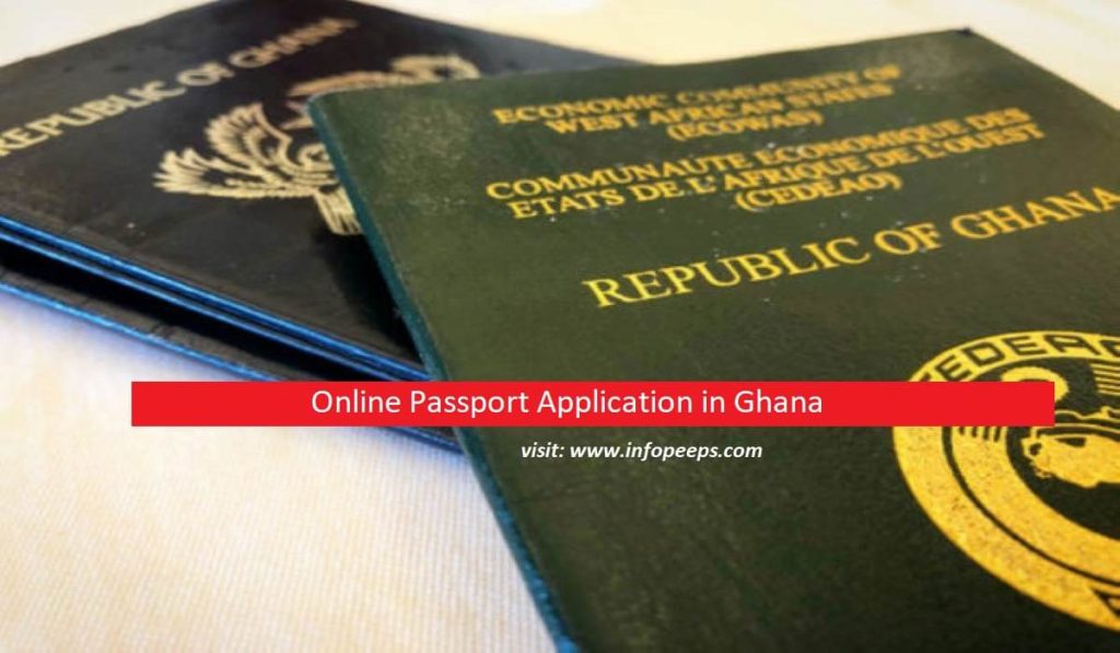 Online Passport Application Ghana Passport Application 2024