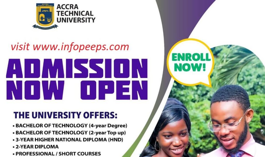 ATU Admission Forms 2024 Accra Technical University