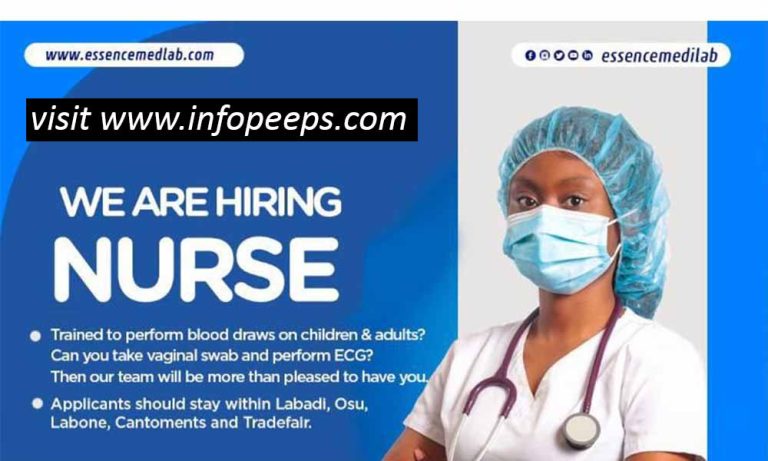 Nursing Job Vacancy 2025 | Essence Medi Lab