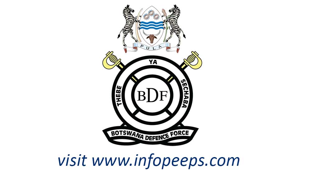 BDF Botswana Defence Force Shortlisted Candidates 2024 PDF