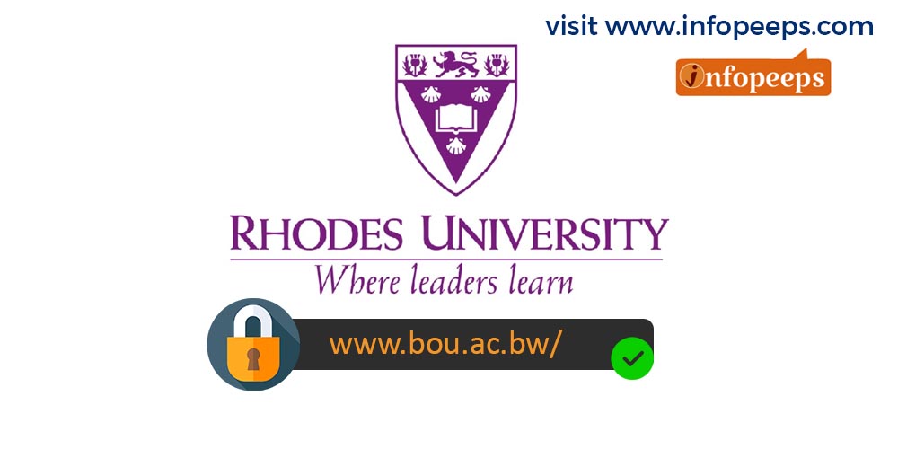 Rhodes University Online Application www.ross.ru.ac.za