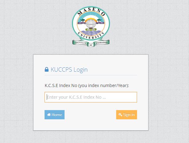 Maseno University Student Portal
