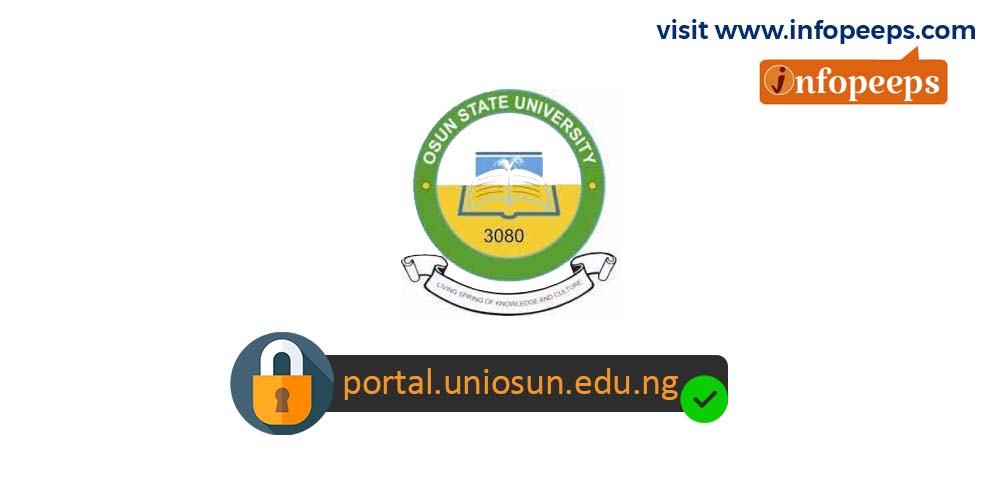 UNIOSUN Admission Portal - Apply | Osun State University